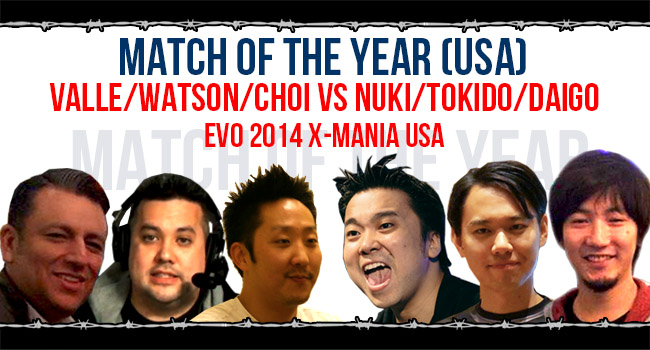 2014 Awards Match of the Year USA