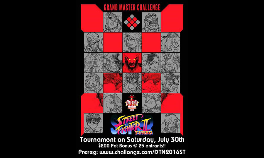 Defend the North 2016 Super Turbo tournament poster